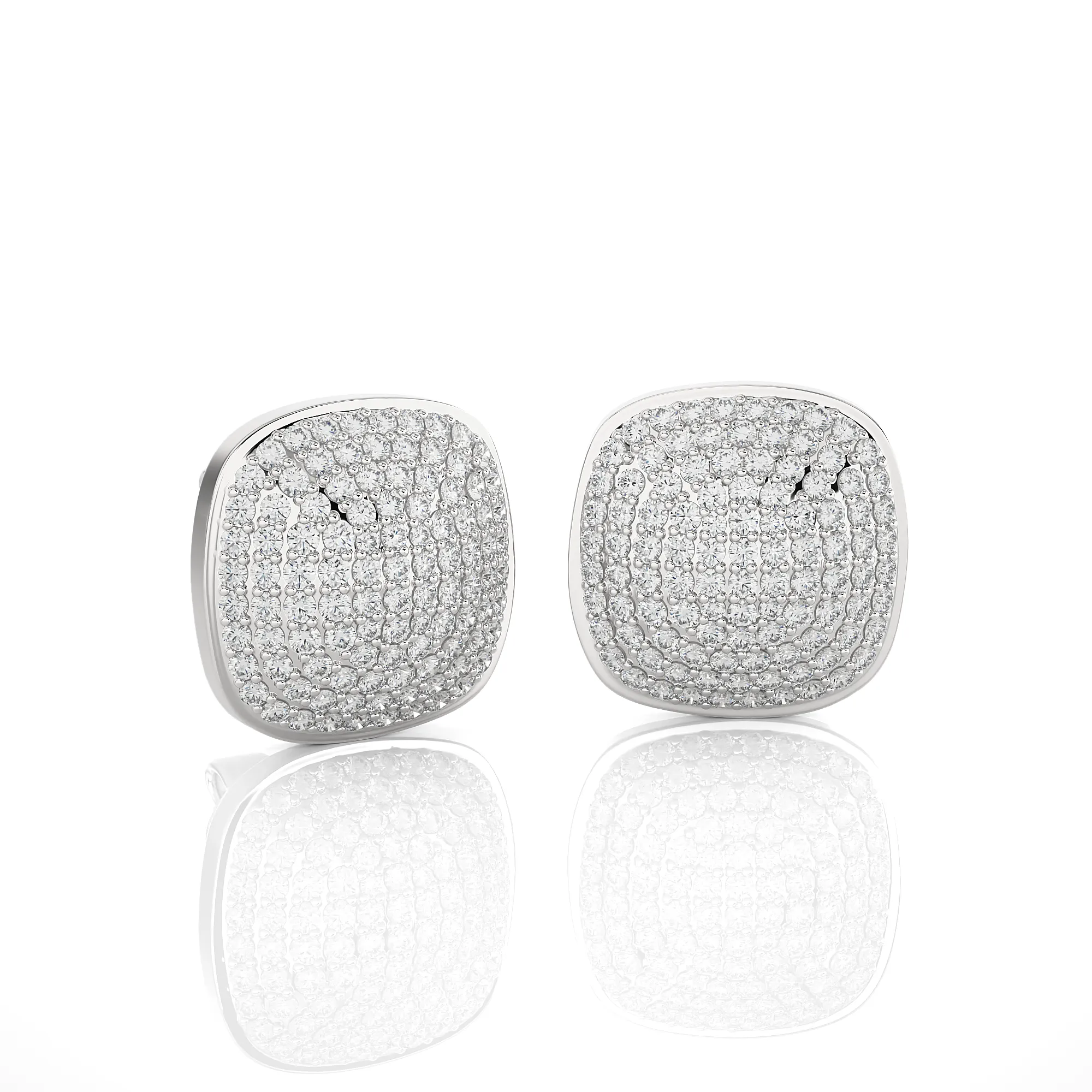 1 1/2 ctw Round Lab Grown Diamond Stud Earrings