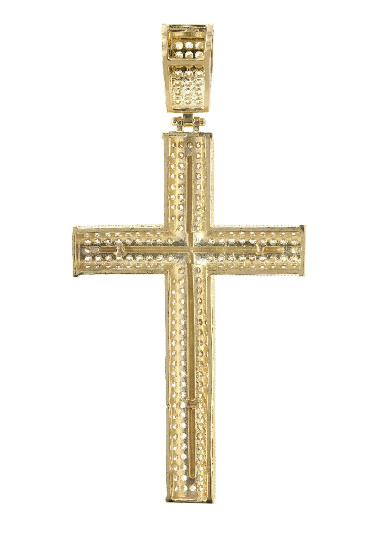 10K Gold Cross / Crucifix Pendant  |  7.9 Grams