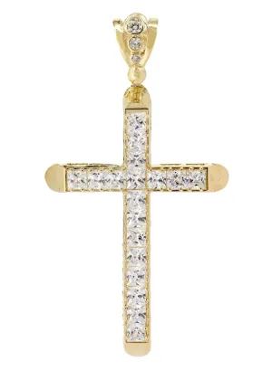 10K Gold Cross Pendant  |  15.5 Grams