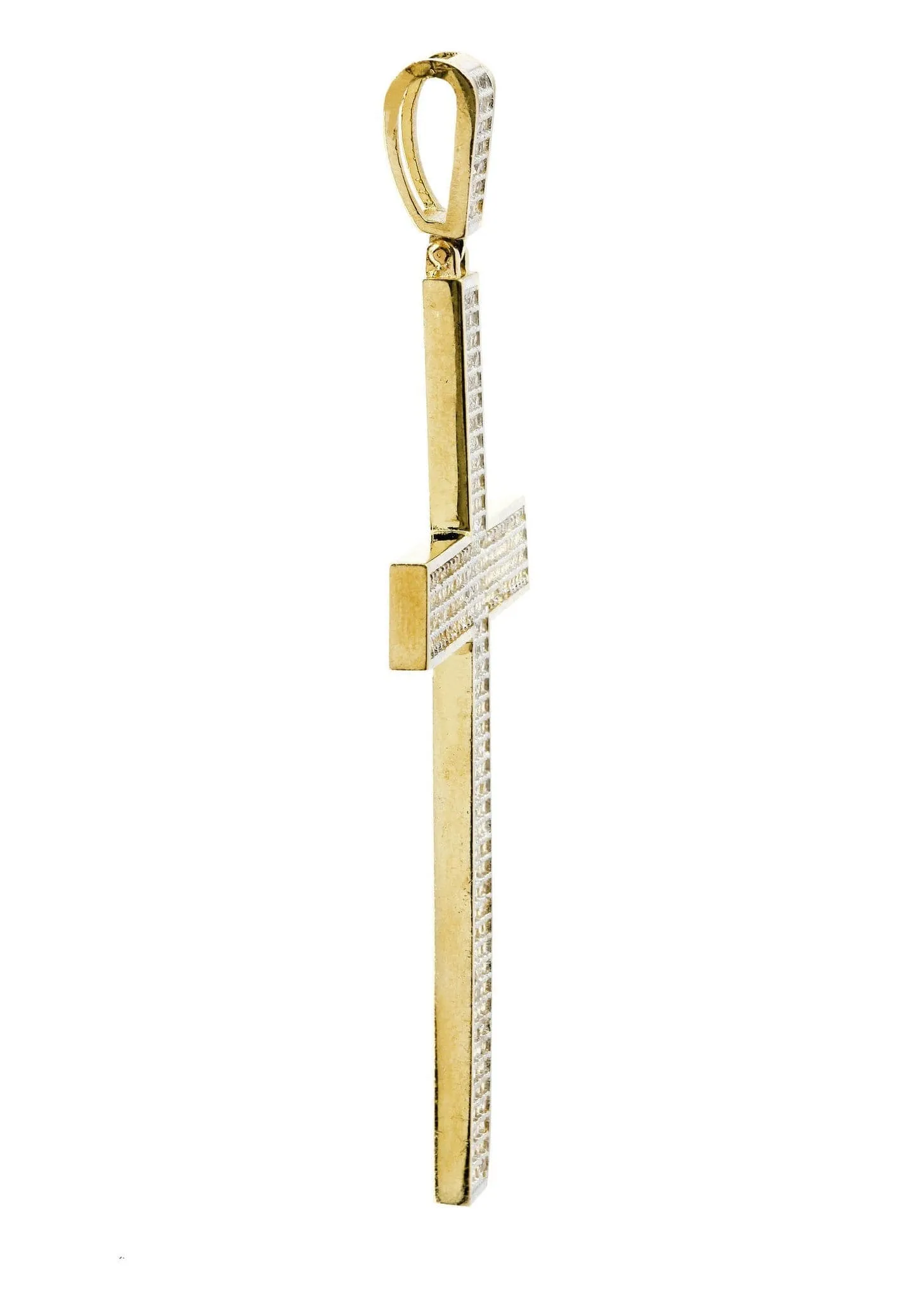 10K Gold Cross Pendant  |  21 Grams