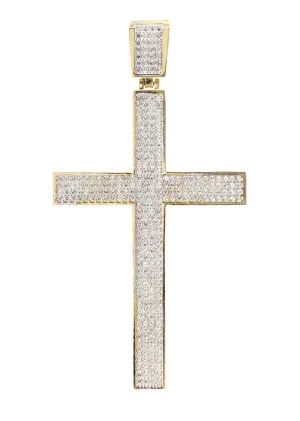 10K Gold Cross Pendant  |  21 Grams