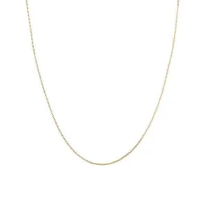 14KT Yellow Gold 16-inch 0.5MM Box Chain