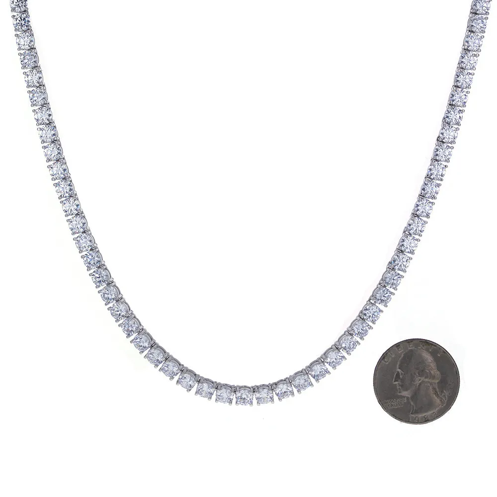 5mm CZ Tennis Necklace