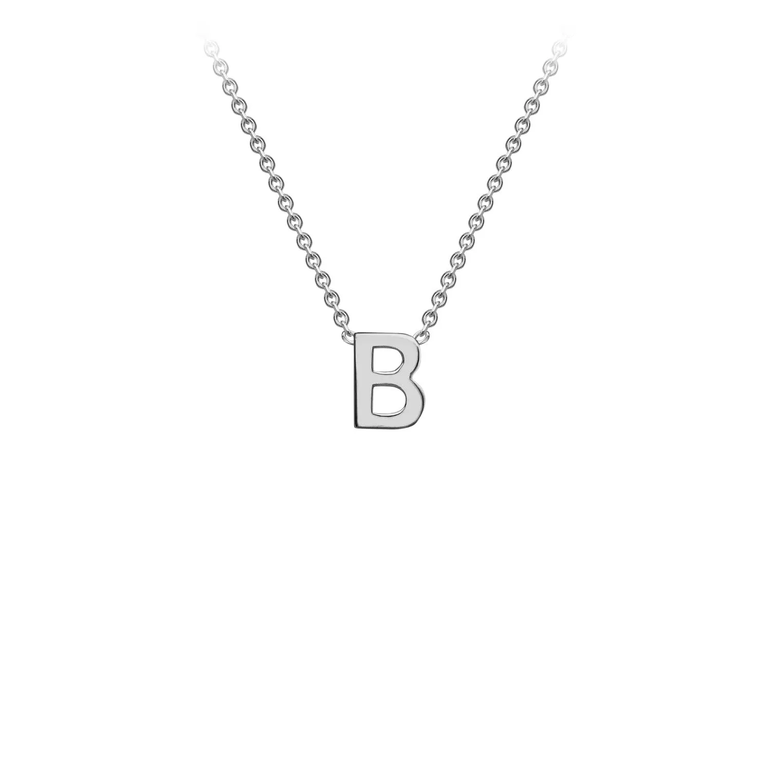 9K Gold 'B' Initial Necklace - 1.19.0151