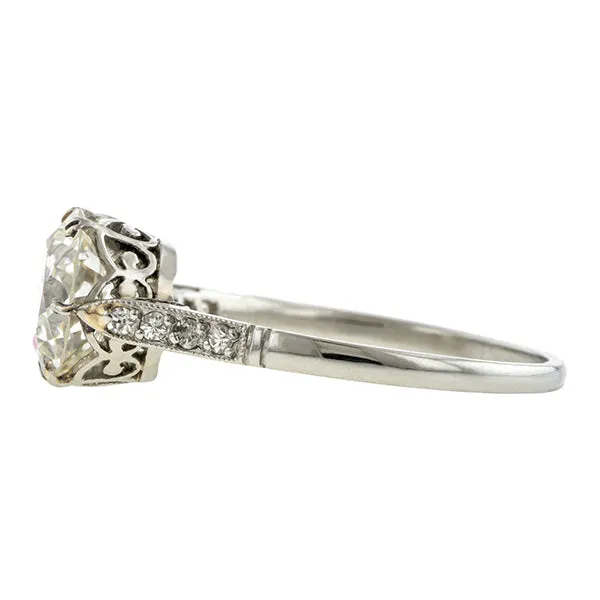 Art Deco Engagement Ring, TRB 2.04