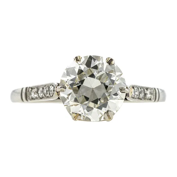 Art Deco Engagement Ring, TRB 2.04