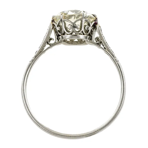 Art Deco Engagement Ring, TRB 2.04