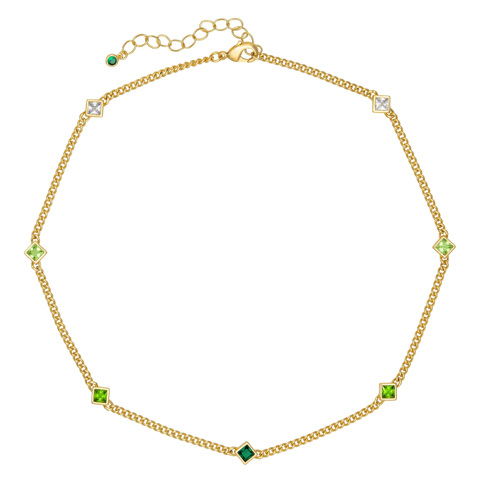 Aura Necklace - Green