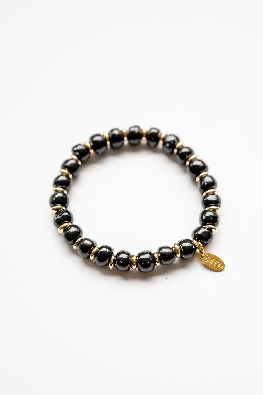 Bel Koz 14k Gold Accented Clay Bracelet