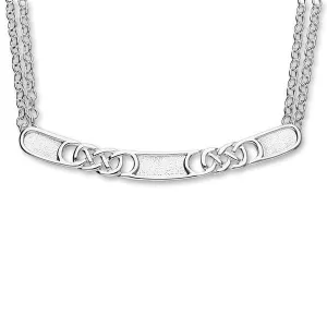 Celtic Silver Necklet N223