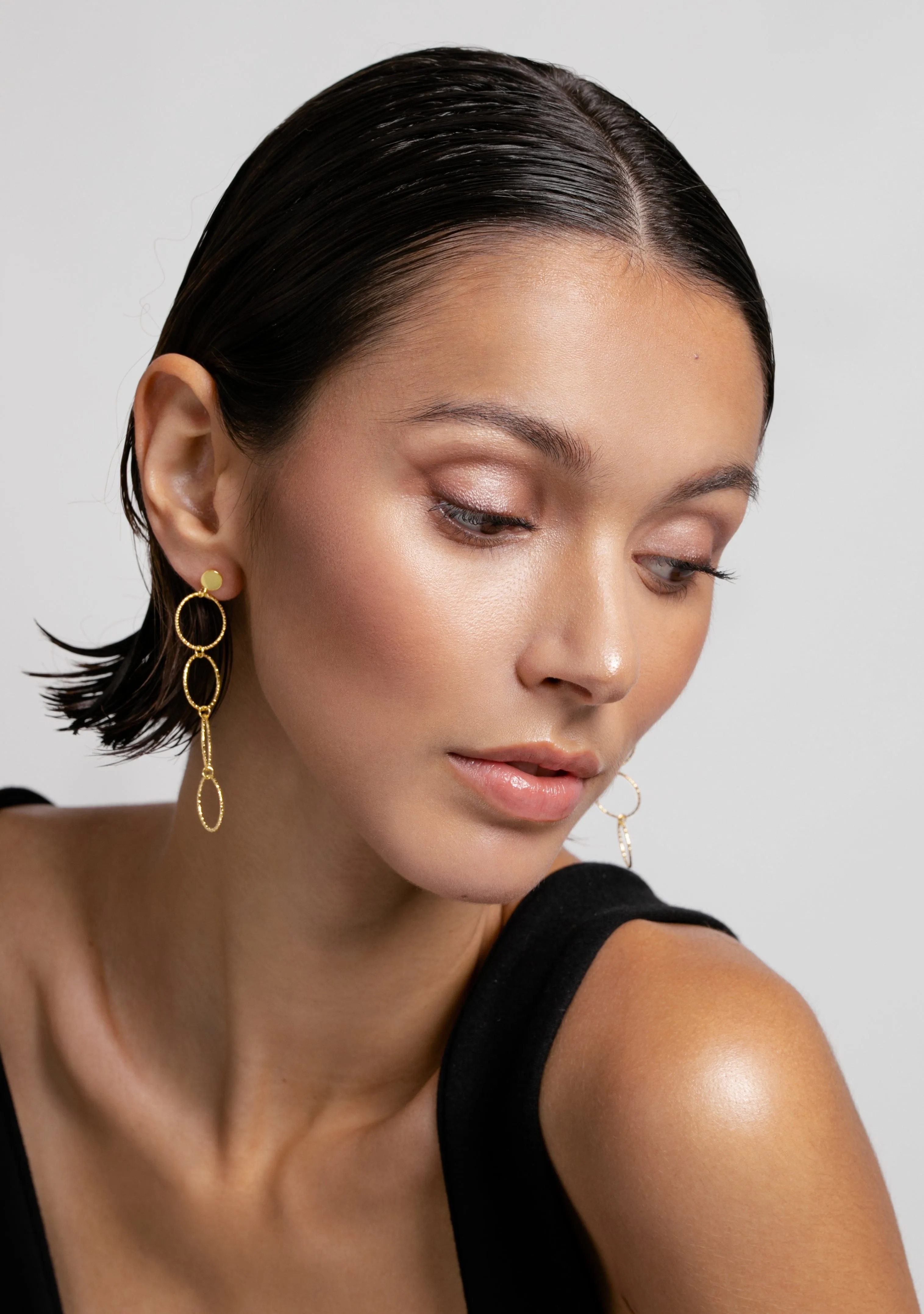 Circolo Earrings Gold