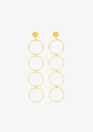 Circolo Earrings Gold