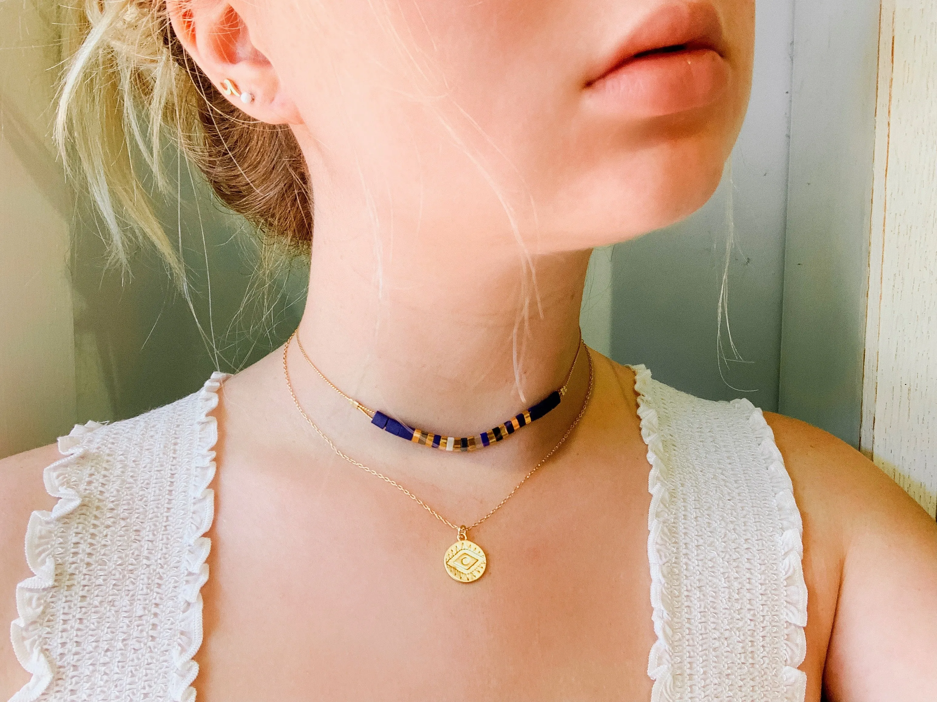 CLEOPATRA TILE NECKLACE