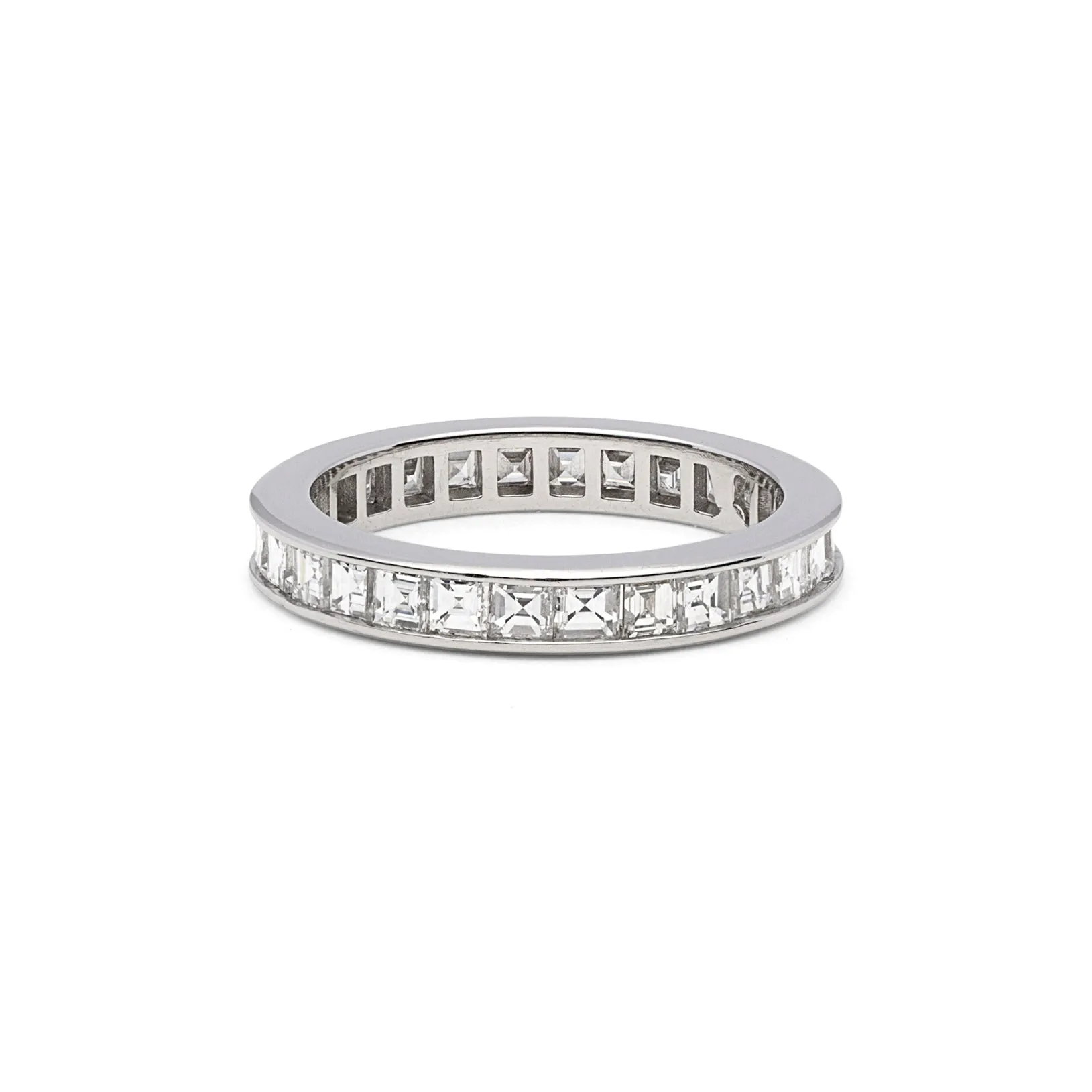 Diamond and Platinum Eternity Band