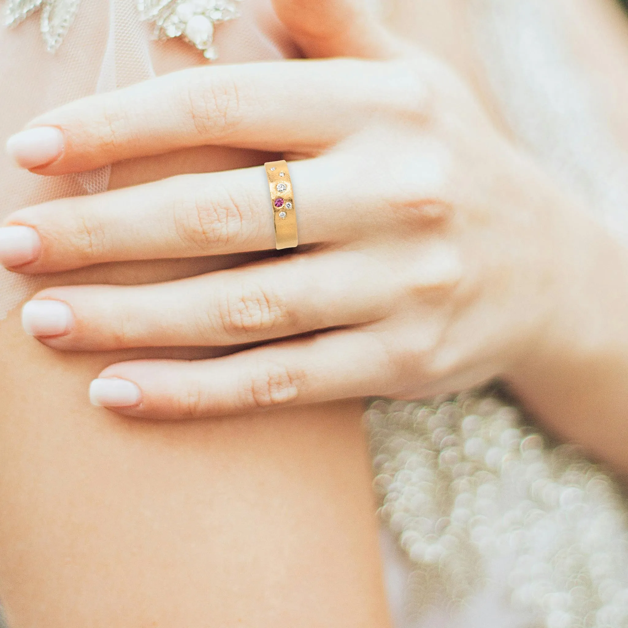 Diamond Galaxy Ring