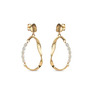 Earring, Aloma Pearl Small