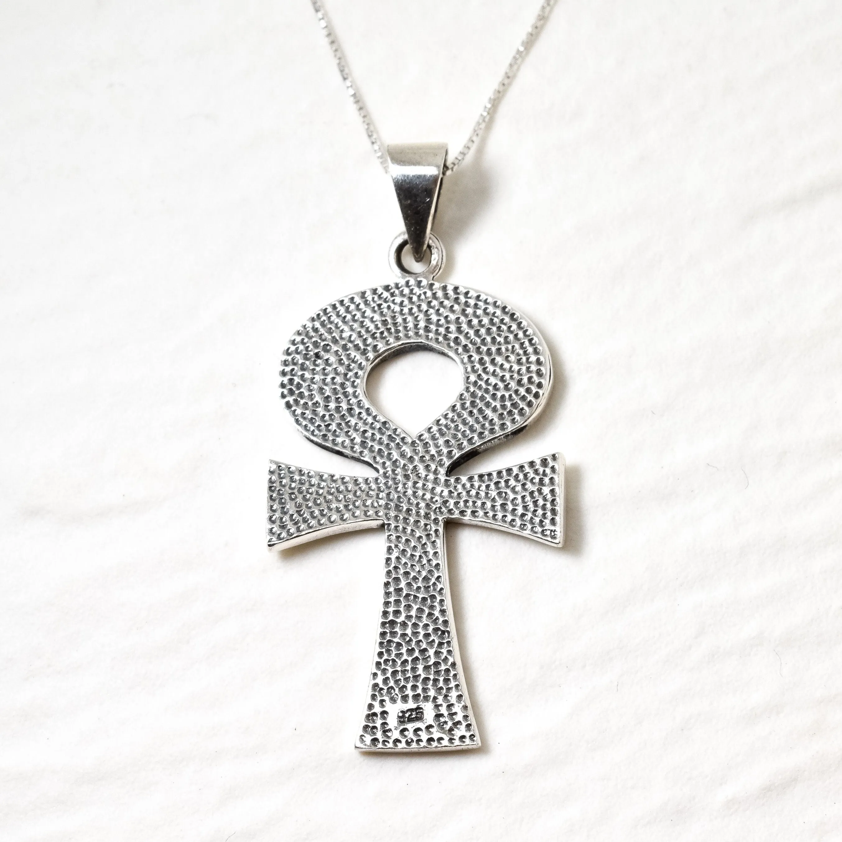 Egyptian Necklace - Ankh Key Of Life Pendant - Egyptian Cross Necklace