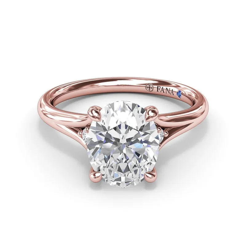 Fana Split Shank Engagement Ring