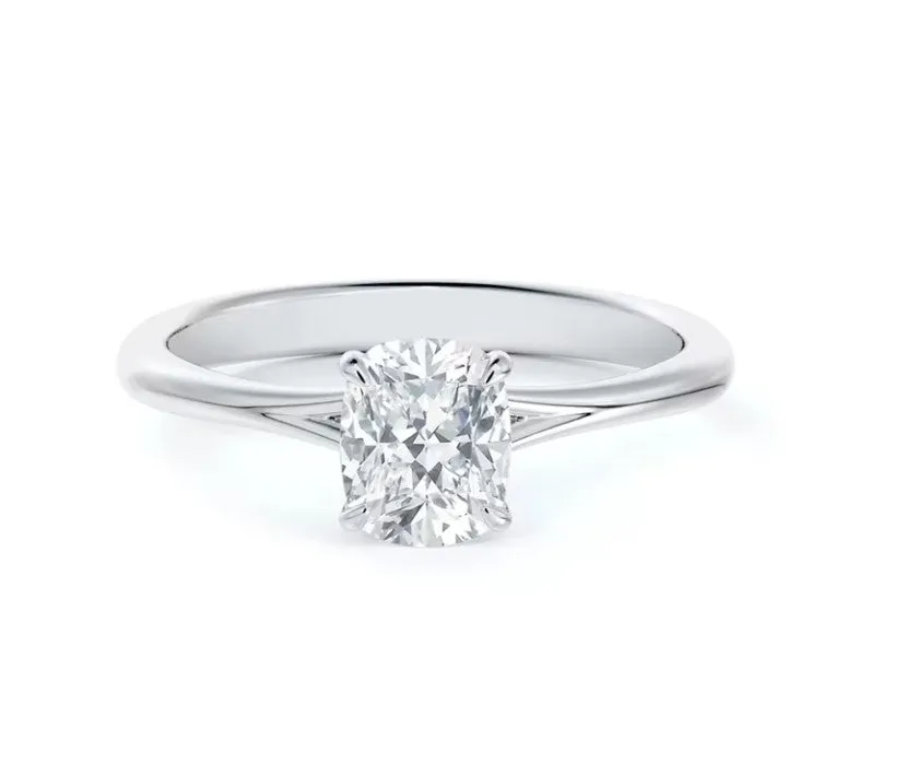 Forevermark Icon™ Setting Cushion Engagement Ring