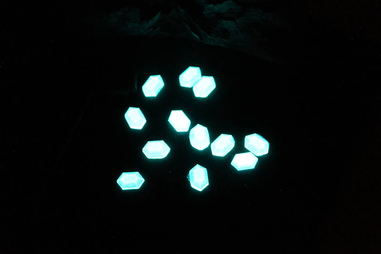 Glowing Rupee Earrings Pair - Legend of Zelda