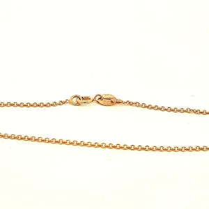 Gold 22"/56cm cable chain 36652