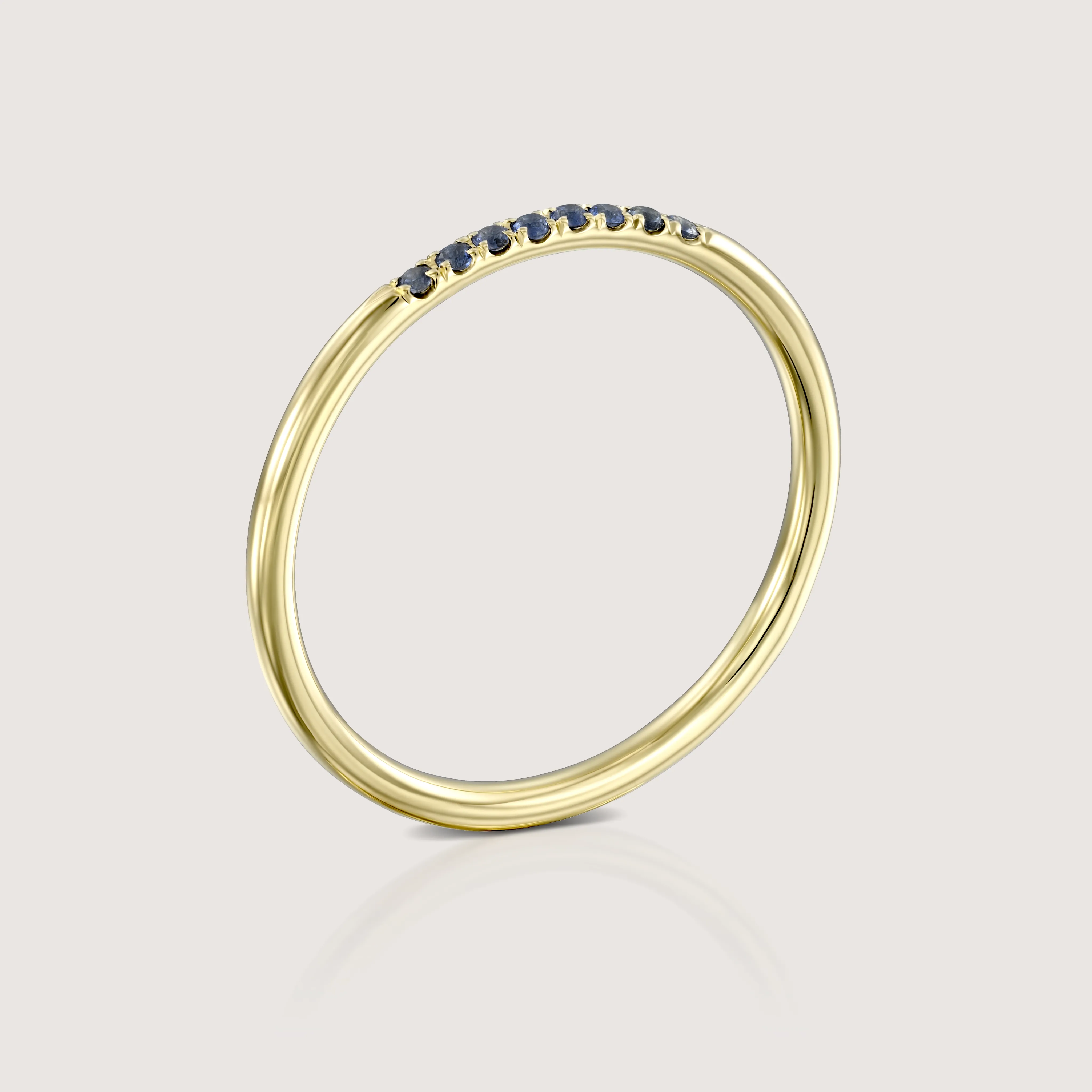 Kelly Ring with Sapphire