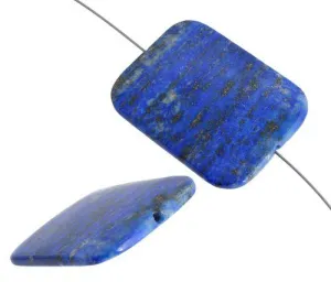 Lapis 30x40mm Rectangle Beads