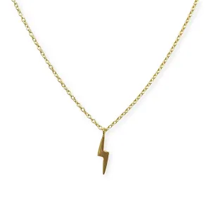 Lightning Bolt Plain Necklace