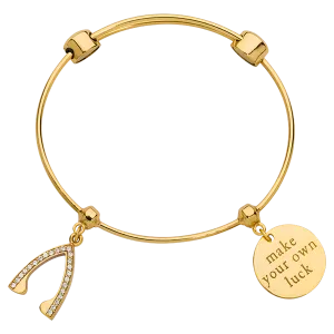 Luck Charm Bangle - B1156G