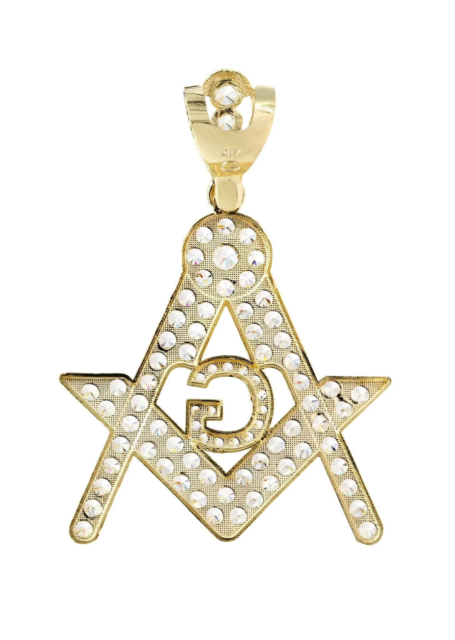 Mason  10K Gold Pendant | 11.4 Grams