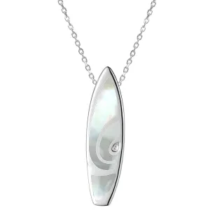 Mother of Pearl Surfboard Pendant