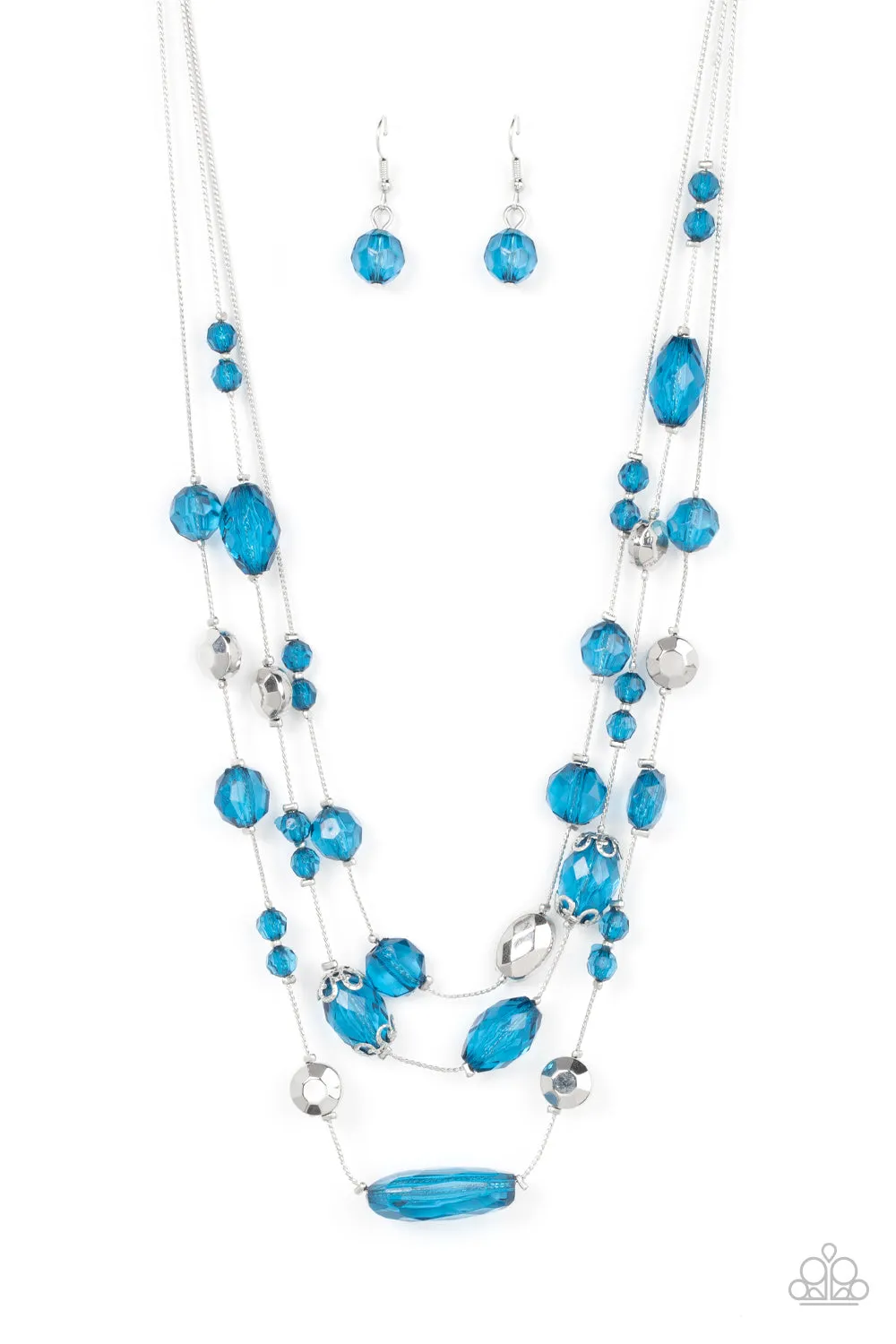 Necklaces Prismatic Pose - Blue N2265