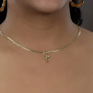 Nefertiti Pendant in 14 KT Yellow Gold