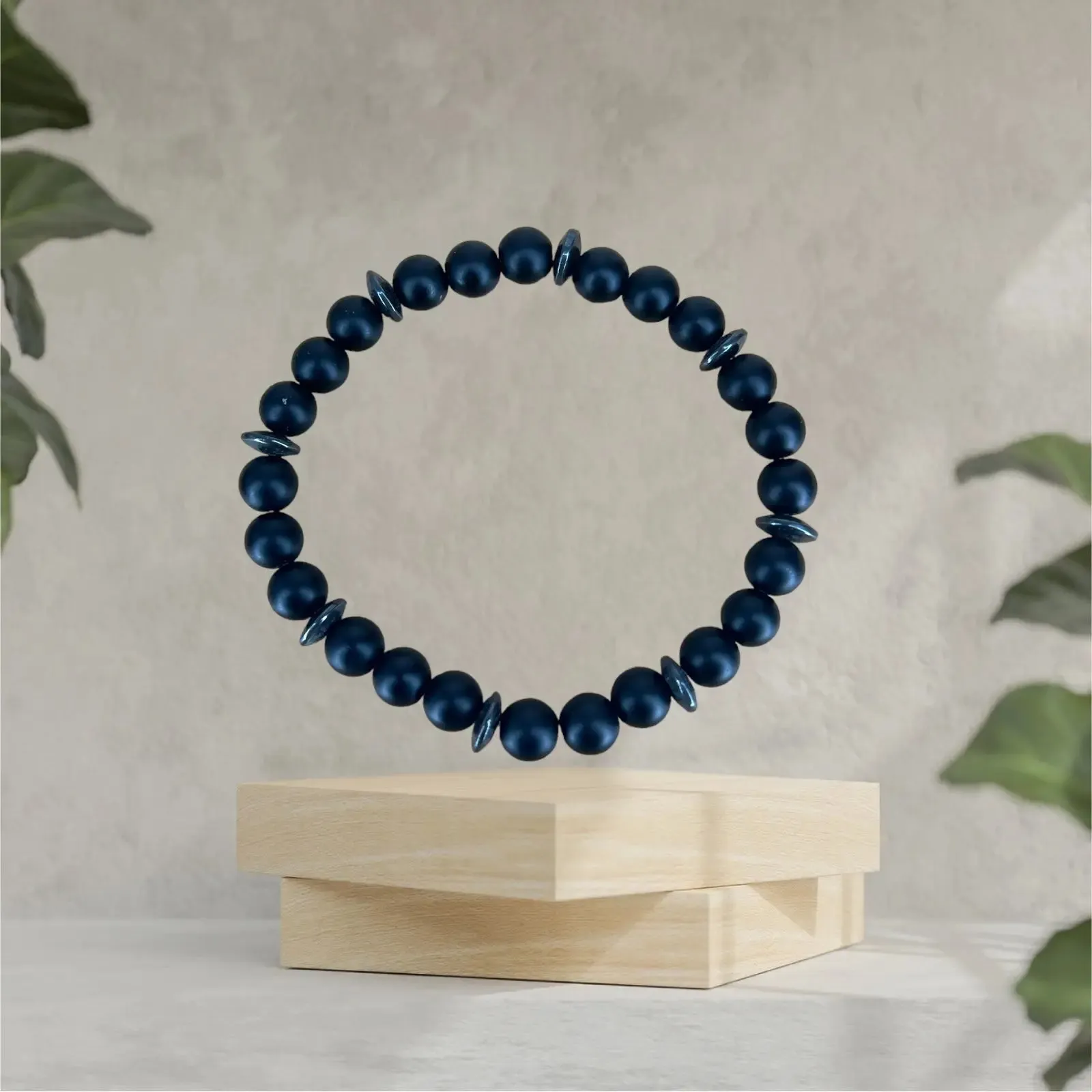 Onyx Matt natural stone Handmade Bracelet