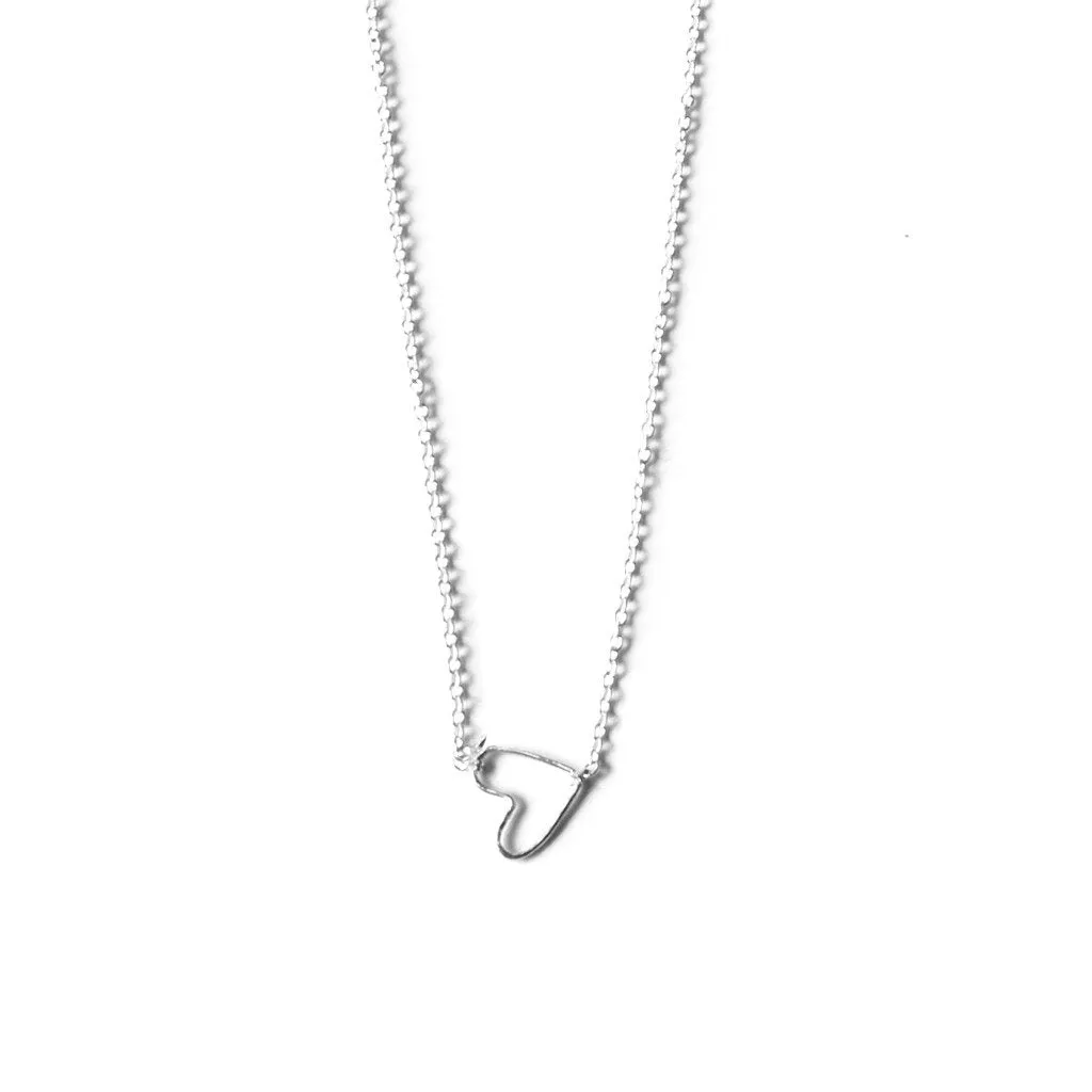 Open Heart Necklace