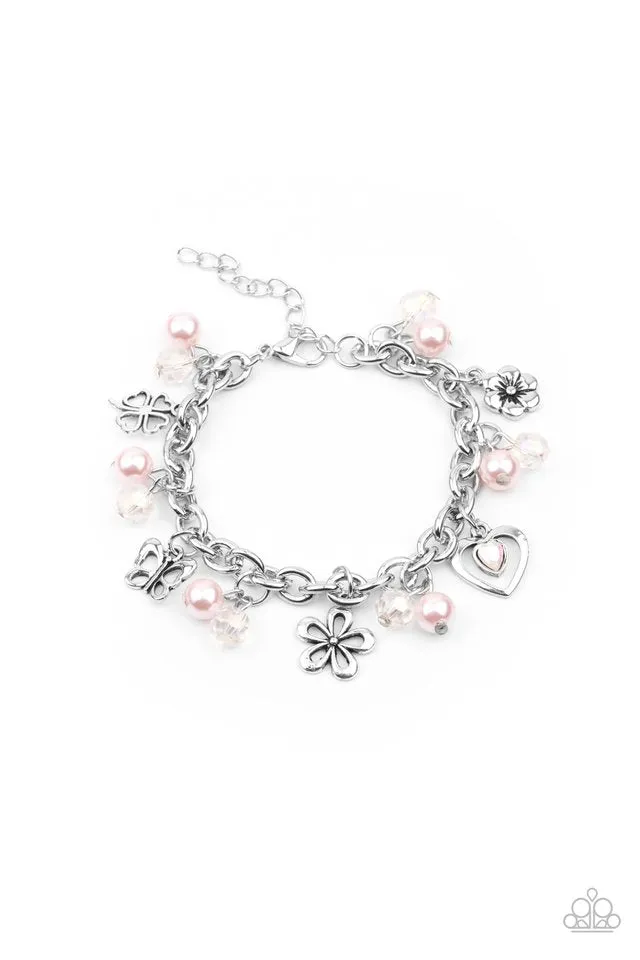 Paparazzi Bracelet ~ Retreat into Romance - Pink