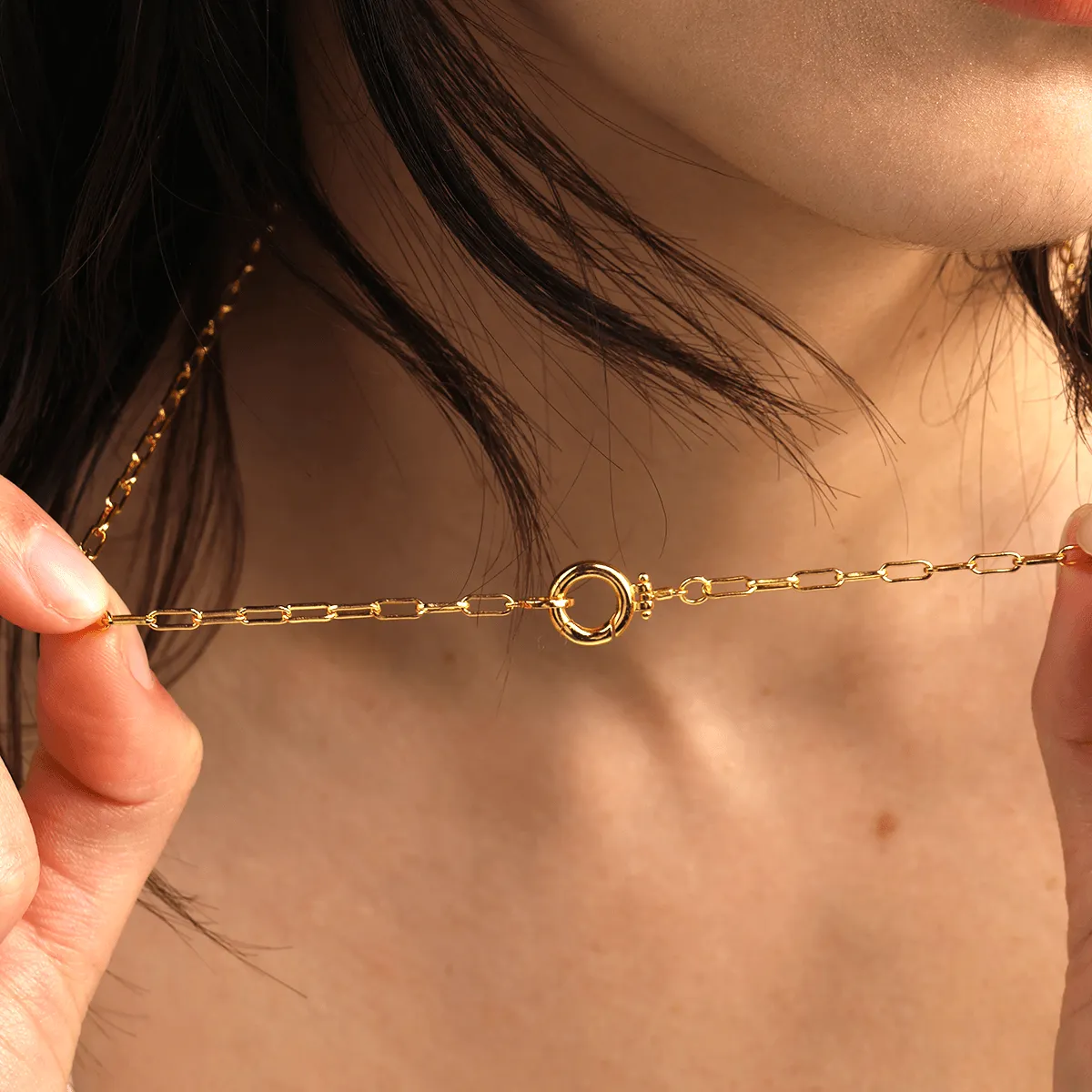 Paperclip Chain Necklace