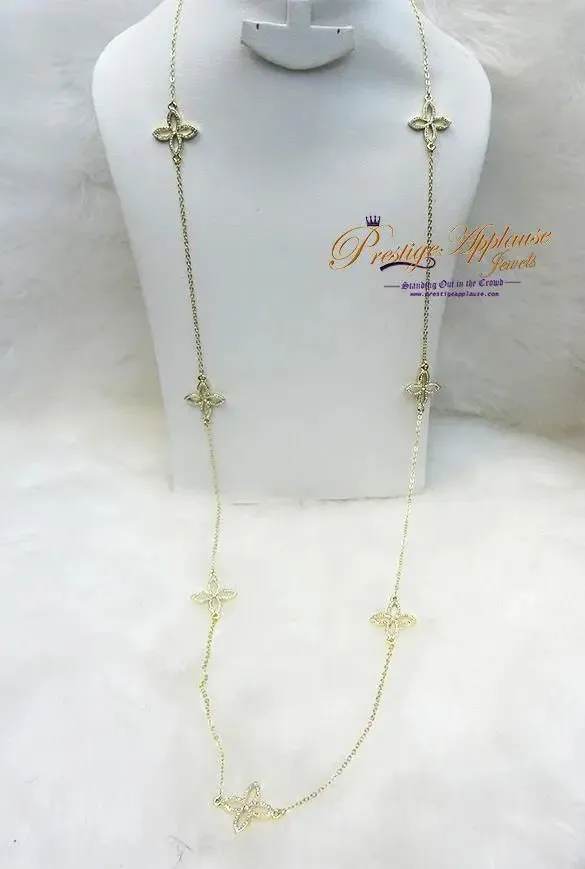 Prestigeapplause GOLD LONG NECKLACE - GOLD