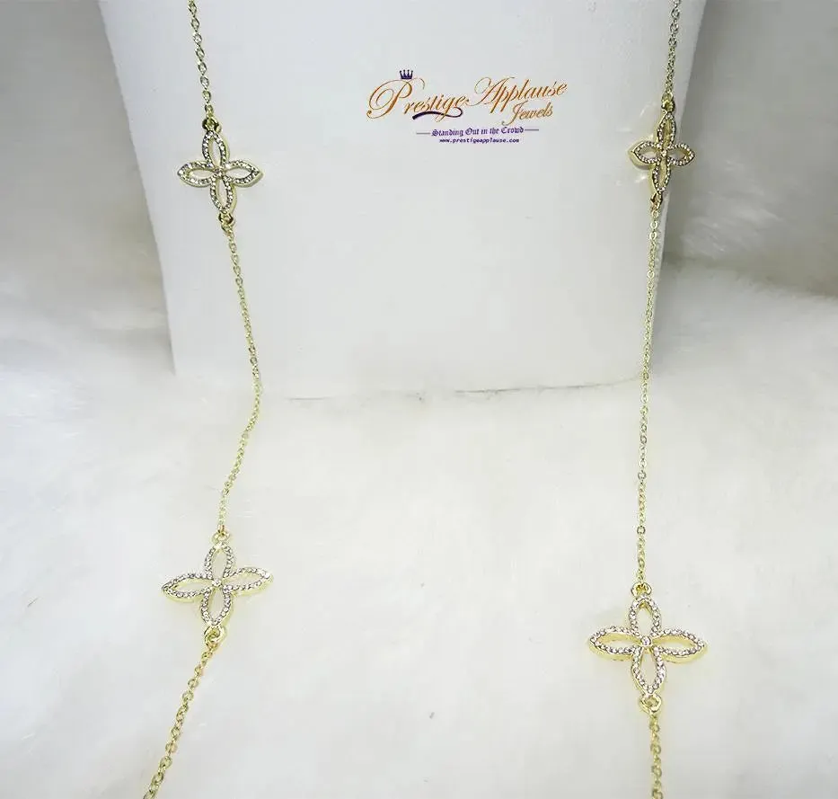 Prestigeapplause GOLD LONG NECKLACE - GOLD