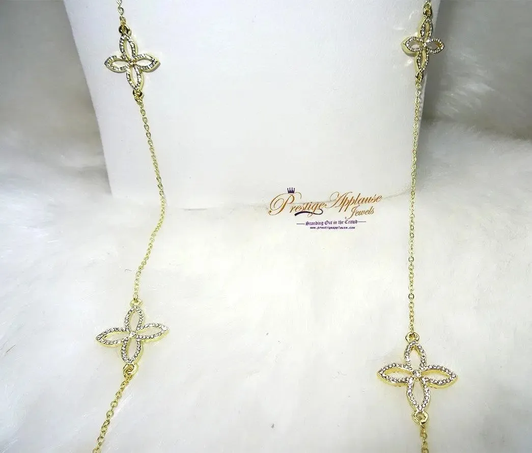 Prestigeapplause GOLD LONG NECKLACE - GOLD