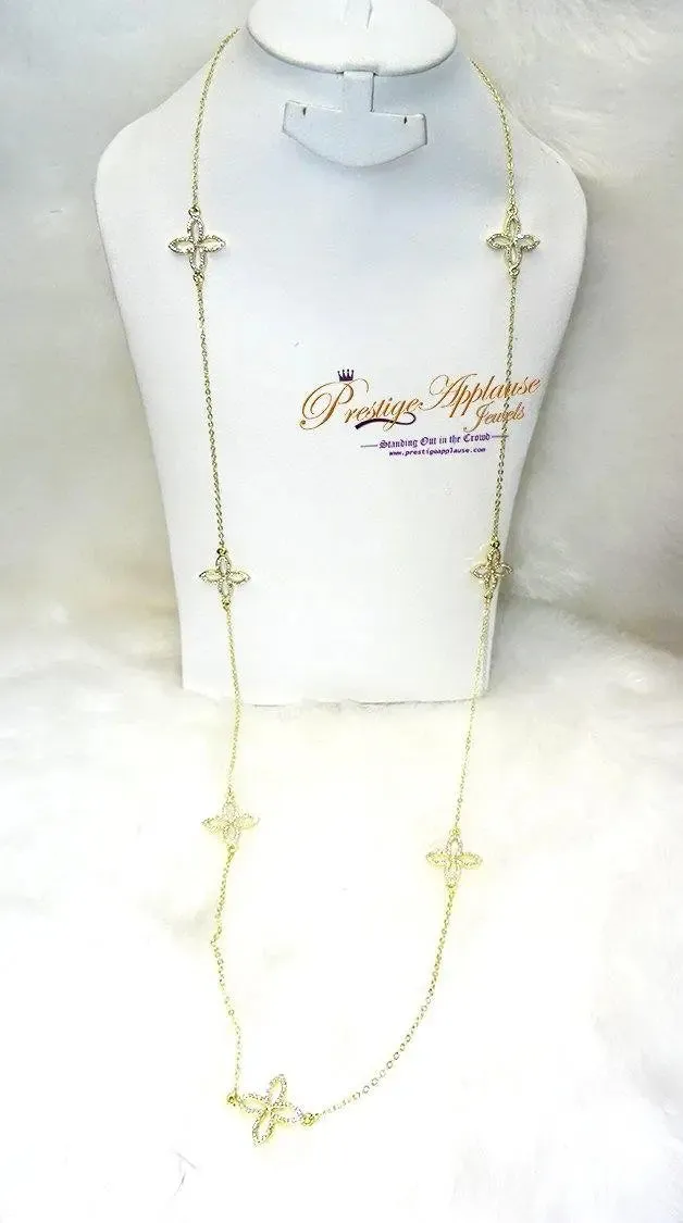 Prestigeapplause GOLD LONG NECKLACE - GOLD