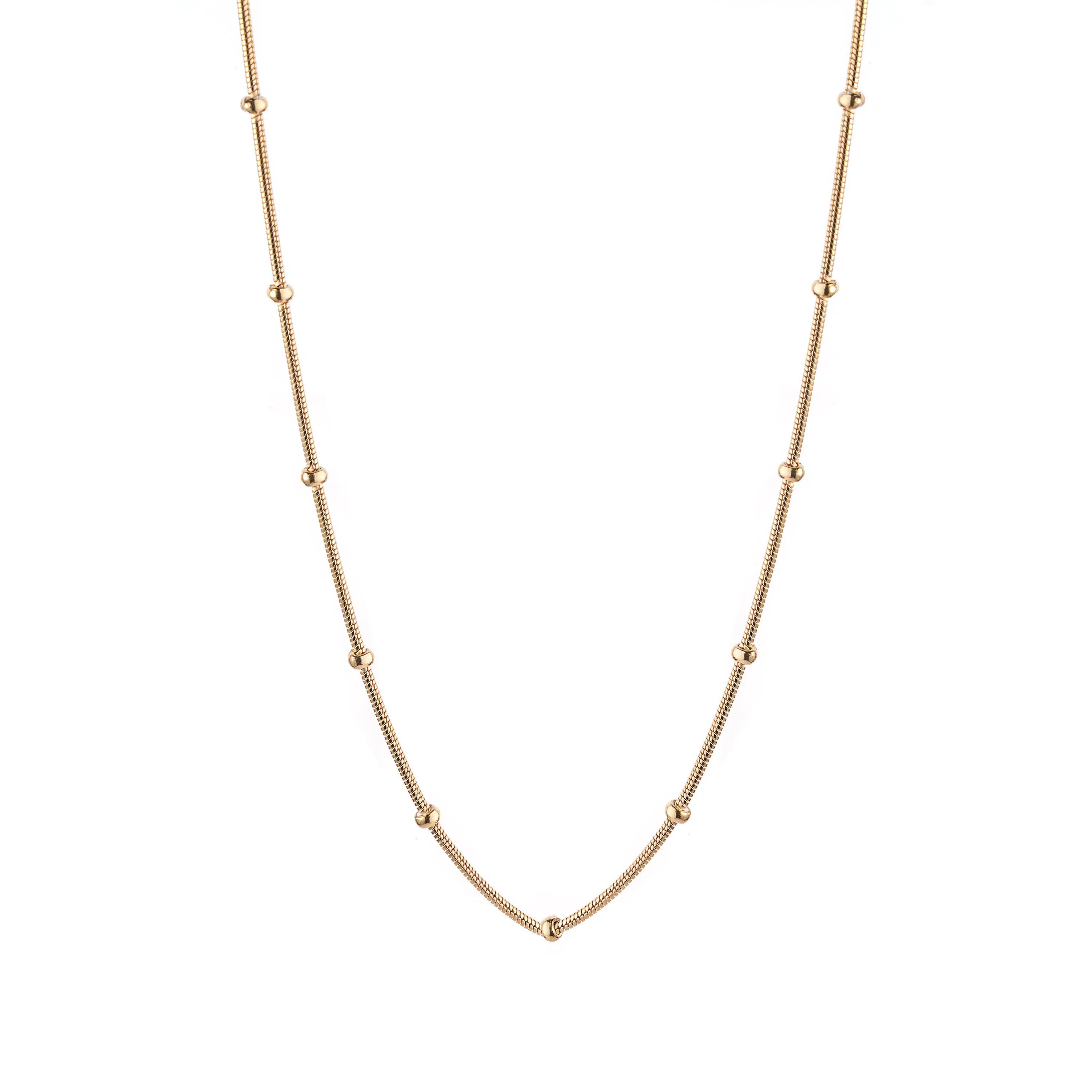 Raahi  Necklace, Gold Vermeil