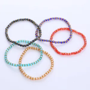 Retro Unisex Vintage Crystal Handmade Beaded Bracelets