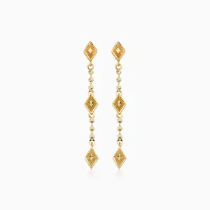 Roma Diamond Drop Earrings