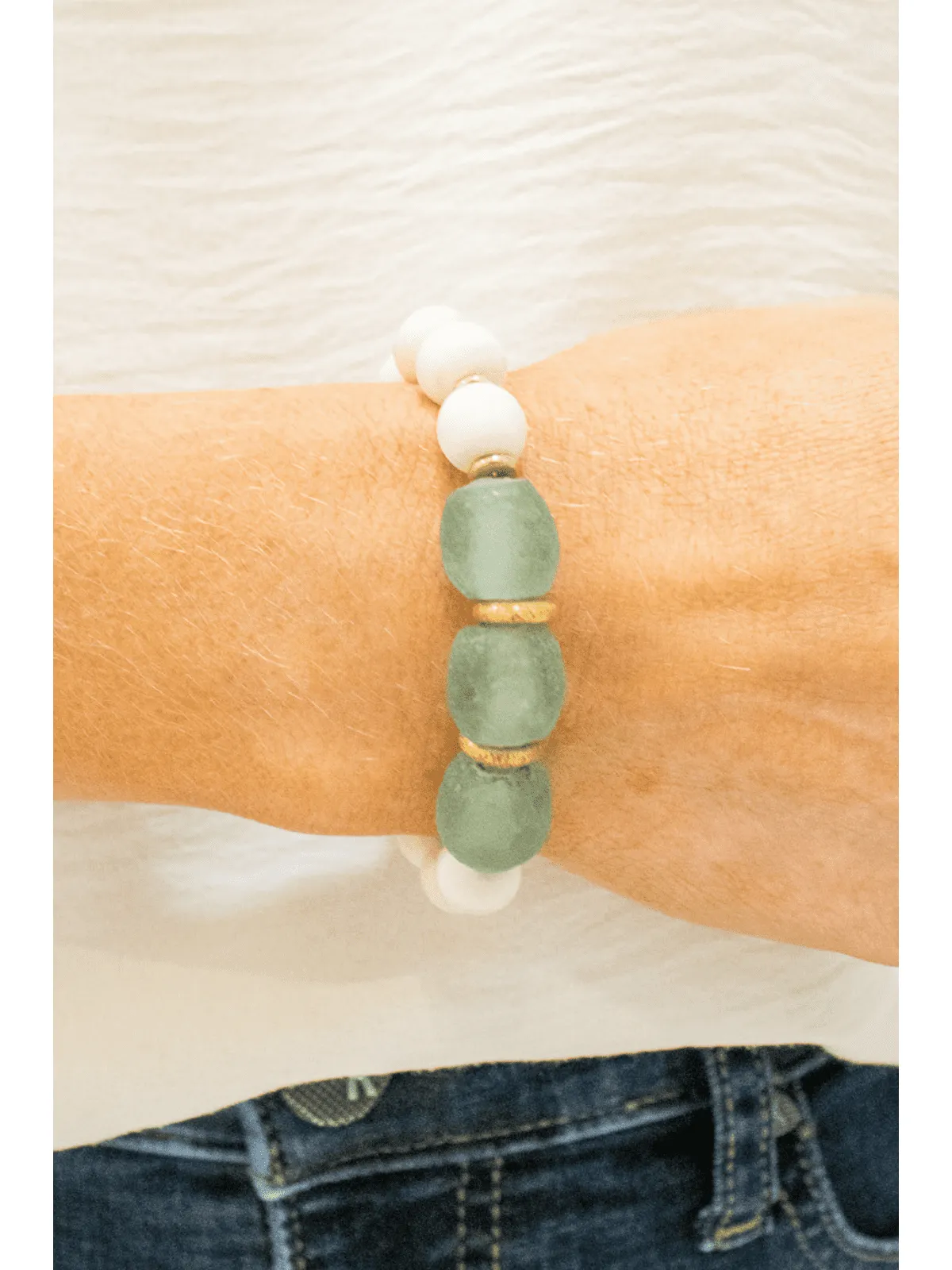 Sand and Shore Bracelet- Handmade by MSC