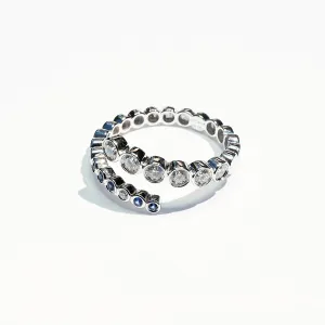 Sapphire & Diamond Ring