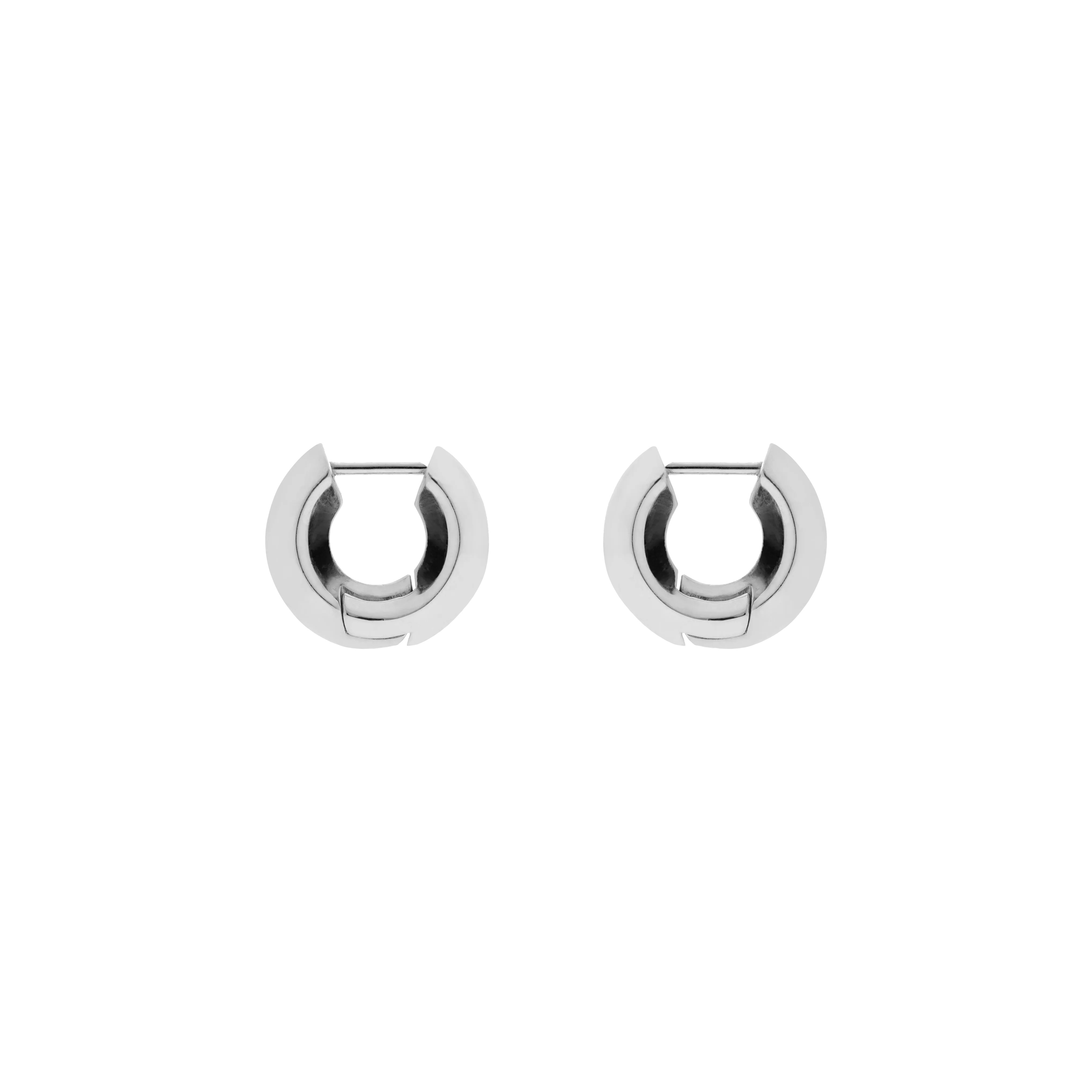 Sculptura circle earrings