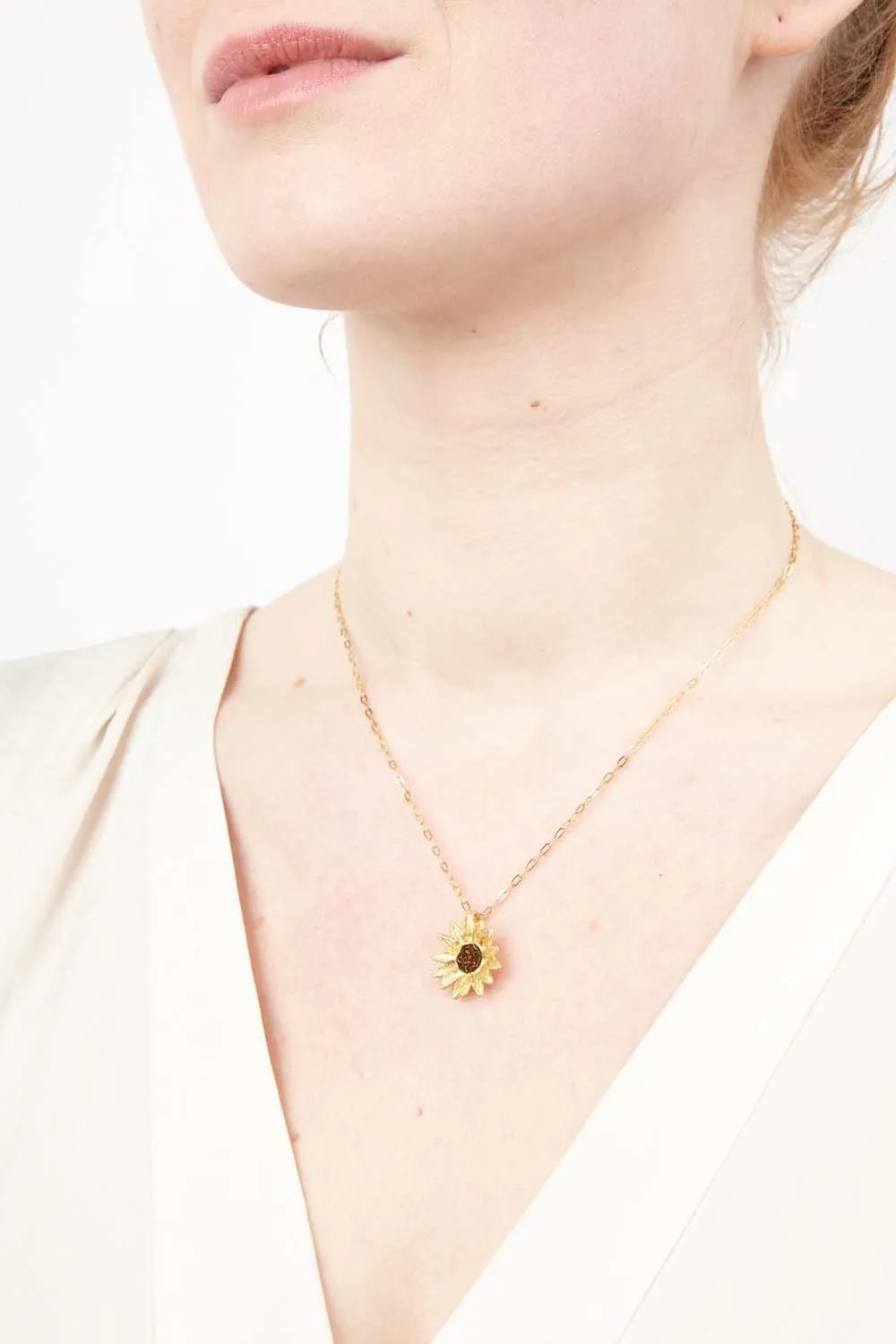 Sunflower Petite Pendant