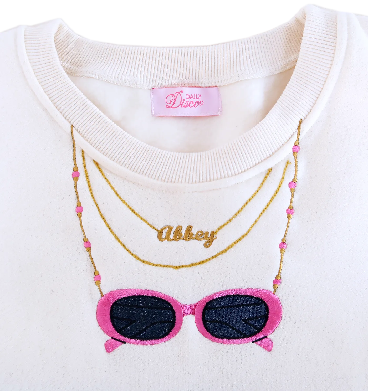 Sunglasses and Necklaces Sweatshirt