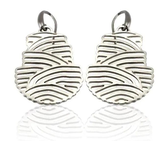 Tattoo Sterling Silver earrings